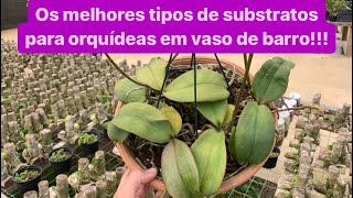 4 MANEIRAS DE PLANTAR ORQUÍDEAS EM VASO DE BARRO [upl. by Moya25]