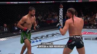 NocheUFC Brian Ortega Somete a Yair Rodriguez [upl. by Gahl]