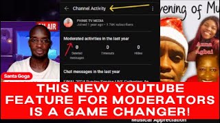 HOW TO CHECK A LIVE CHAT USERS HISTORY AND ACTIVITY ON YOUTUBE A WIN FOR CHANNEL OWNERS AND MODS [upl. by Wescott]