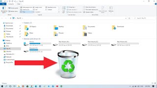 How to Show Recycle Bin in File Explorer [upl. by Yrrac575]