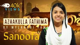 Azhakulla Fathima by Mylanchi Fame Sanoofa Haneef at Batha Riyadh Saudi Arabia [upl. by Nikoletta]