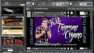 KIT TAYRONE CIGANO 2015 GRATIS RUBINHO SAMPLES [upl. by Ainnek833]