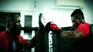 Francis Ngannou Training Highlights HD [upl. by Leahcin]