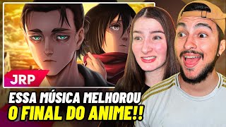 Apenas uma live  Eren amp Mikasa  Nosso Fim  JRP ft ‪Amanda Areia‬ Shingeki no Kyojin [upl. by Lavotsirc]