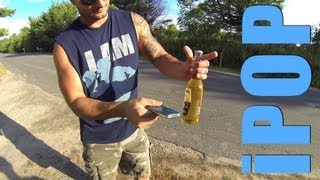 iPOP How to open beer with your iPhone [upl. by Gnehc]