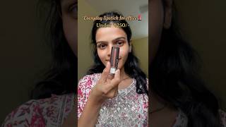 Affordable lipstick for office💄 mahimali affordablemakeup lipstick viral shortsviral ytshorts [upl. by Anid]