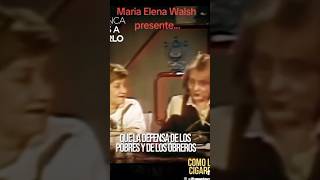 🎞️María Elena Walsh responde con picaro humor a un testimonio en que se la tilda de ser quotcomunistaquot [upl. by Atiuqahc]