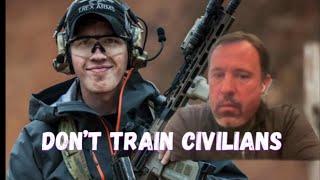 Civilian Shooters Aren’t Worth Training [upl. by Duggan303]