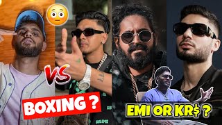 KARMA VS LOKA  BOXING MATCH😳  NAZZ ON COLLAB WITH KRNA VS EMIWAY  MC SQUARE WITH DILJIT DOSANJH [upl. by Egap]