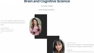 Brain and Cognitive Science Conference 1 Understanding Sugar Addiction  2 Infant Sleep Spindles [upl. by Mazlack]