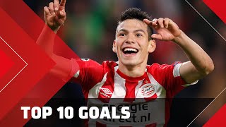 TOP 10 GOALS  Hirving Lozano [upl. by Gnol593]