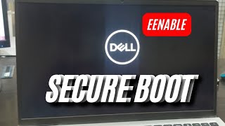 How To Enable Secure Boot In Dell Laptop [upl. by Jacie]