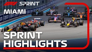 F1 Sprint Highlights  2024 Miami Grand Prix [upl. by Antonin]