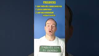 Cómo formar PREGUNTAS en inglés [upl. by Llehctim]