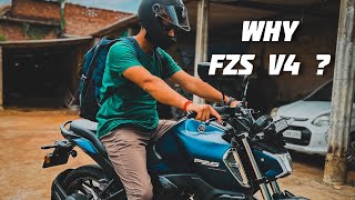 Why I Purchase YAMAHA FZSV4  Full REVIEW [upl. by Atiluap]