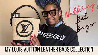 My Louis Vuitton Leather Bags Collection luxuryhandbags handbagcollection louisvuitton [upl. by Gnem]