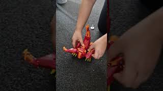 transforming Bakugan Dragonoid Maximus 8Inch Figure Lights Sounds Battle Planet [upl. by Suidaht]