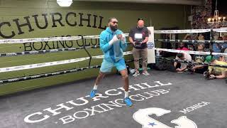 Boots Ennis bazooka hands take opponents out with one punch  esnews boxing [upl. by Cohin992]