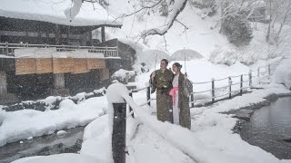 Winter Rail Travel in Japan on 7 Day JR Pass Hokkaido  Honshu [upl. by Aistek]