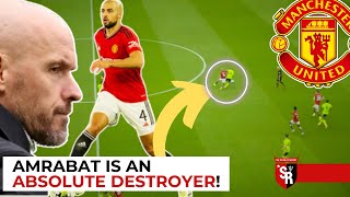 This is why Manchester United should KEEP Sofyan Amrabat  Player Analysis [upl. by Haseena194]