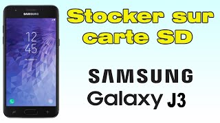 Comment stocker sur carte SD Samsung J3 [upl. by Enyad]