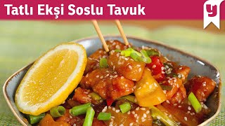 Tatlı Ekşi Soslu Tavuk Tarifi 🥢 Uzak Doğu Yemekleri BenBunuYerim [upl. by Philipson205]