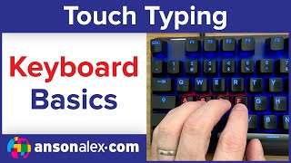 Typing Tutorial Beginner Keyboard Skills [upl. by Harehs374]