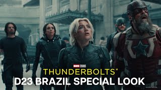 Marvel Studios’ Thunderbolts  D23 Brazil Special Look  In Theaters May 2 2025 [upl. by Qifar]