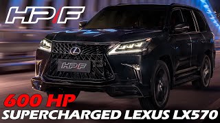 HPF POWER UPGRADES  LEXUS 570 Supercharged Stage 2 [upl. by Ellevehs]