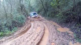 Korando off Road in wather [upl. by Ahkeber]