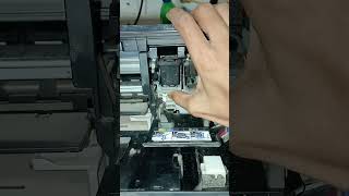 Canon printer head install  Canon e series printer shorts short shortvideo shortsfeed [upl. by Swope486]