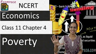 NCERT Class 11 Economics Chapter 4 Poverty  English  CBSE [upl. by Wardlaw]