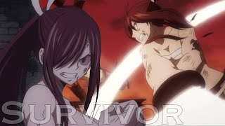 Survivor  Erza vs Tartaros AMV [upl. by Netsryk855]