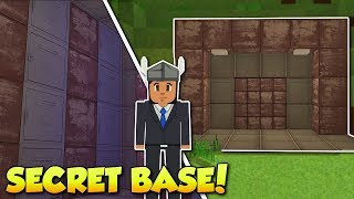 BUILDING A SECRET BASE amp VAULT  Voxel Turf Gameplay  Building a Base [upl. by Myranda]