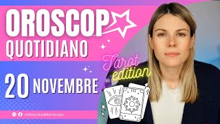 Oroscopo 20 Novembre [upl. by Lamp848]