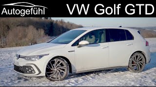 allnew VW Golf GTD FULL REVIEW 2021 Golf 8 performance Diesel [upl. by Ogir332]