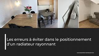 10 Erreurs demplacement à éviter lorsquon installe un radiateur à rayonnement infrarouge [upl. by Elyssa422]