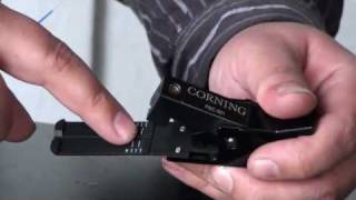 Terminating Fiber Optic Network Cable How To Video [upl. by Carney510]