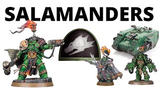 Salamanders in Warhammer 40K 10th Edition  Army Overview n Codex Space Marines [upl. by Hollington283]