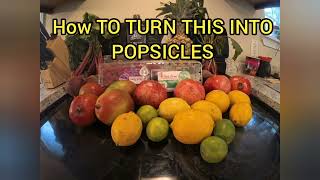 HOW TO TURN THIS INTO POPSICLES [upl. by Catherina]