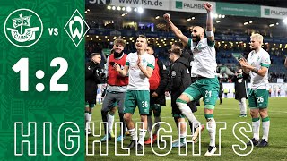 HIGHLIGHTS FC Hansa Rostock  SV Werder Bremen 12 00  Traumtor zum 7Sieg in Serie [upl. by Wiebmer329]