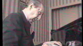 Horowitz speaks and plays for Italian TV  1985  part 34 [upl. by Areip46]