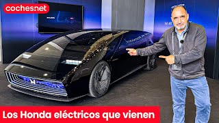 Los coches eléctricos que prepara Honda Ya los hemos conducido  Review en español  cochesnet [upl. by Nima]