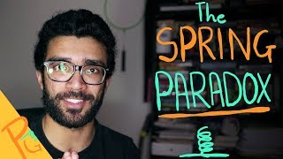 Physicist Answers Your Question  The Spring Paradox Explained [upl. by Atiral]