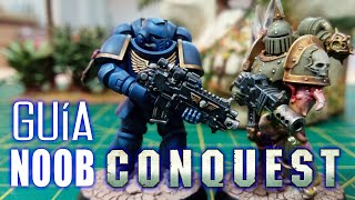 Guía para novatos WARHAMMER 40000 CONQUEST miniaturas [upl. by Mars]