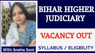 Bihar HJS vacancy 2023 vacancy out  How to prepare for Bihar HJS  District Judge Entry Level [upl. by Chura]