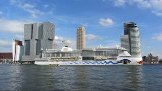 Rotterdam in den Niederlanden  Besuch mit der Aida Prima [upl. by Nois]