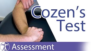 Cozens Test  Lateral Epicondylitis  Tennis Elbow Diagnosis [upl. by Bertila]