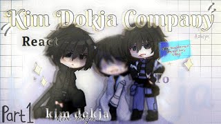 • Kim Dokja Company React to Kim Dokja Part 1 Orv Gacha [upl. by Nnaeirb363]