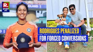 Jemimah Rodrigues Father Accused Of Forced Conversions Khar Gymkhana Cancels Her Membership [upl. by Laeynad]